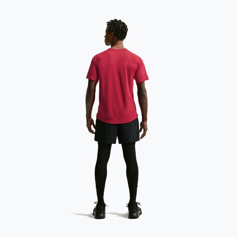 Vyriški treniruočių marškinėliai Nike Flex tough red/black 3