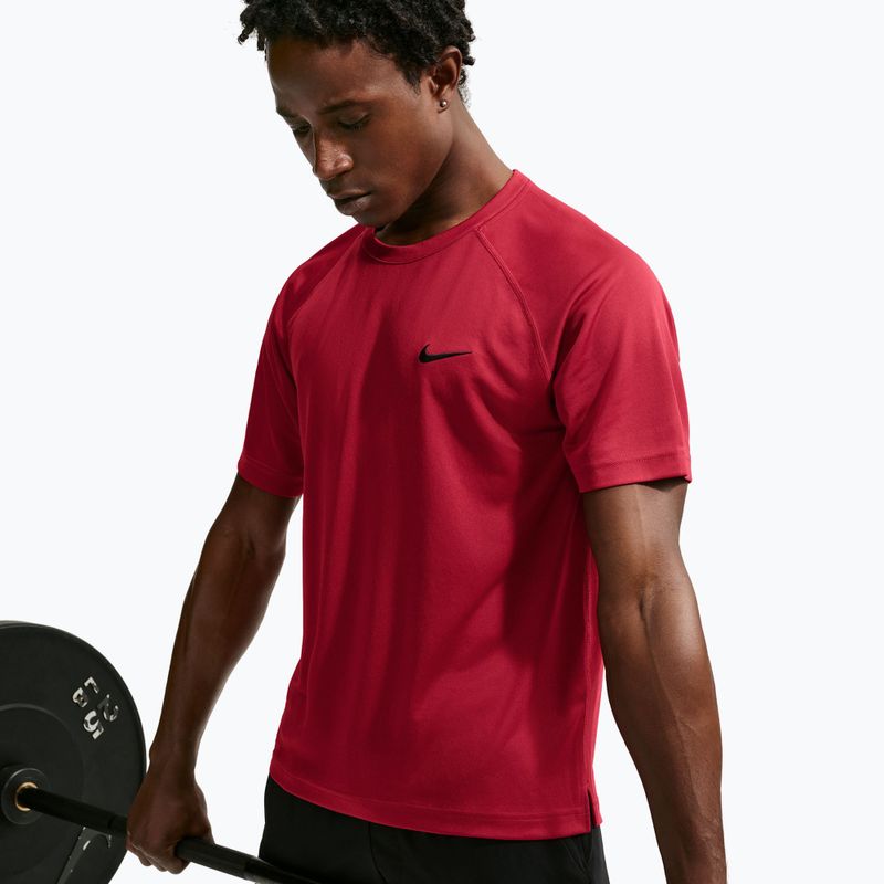 Vyriški treniruočių marškinėliai Nike Flex tough red/black 6