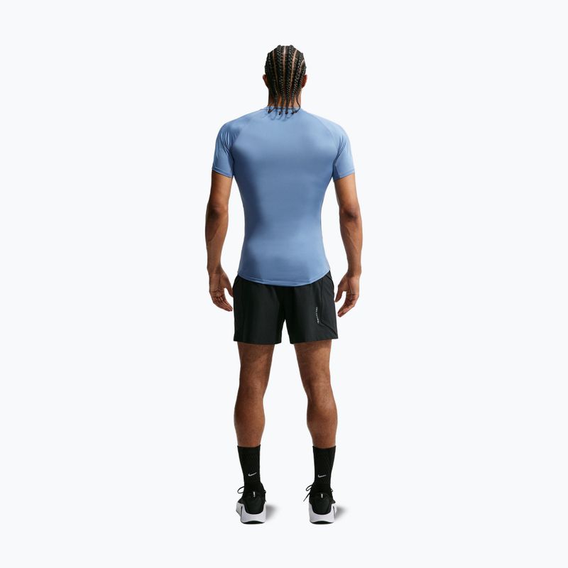 Vyriški treniruočių marškinėliai Nike Pro indigo storm/black 2