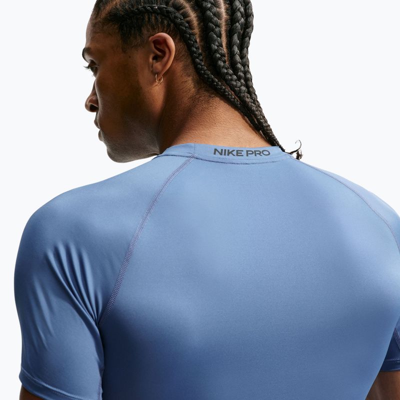 Vyriški treniruočių marškinėliai Nike Pro indigo storm/black 4