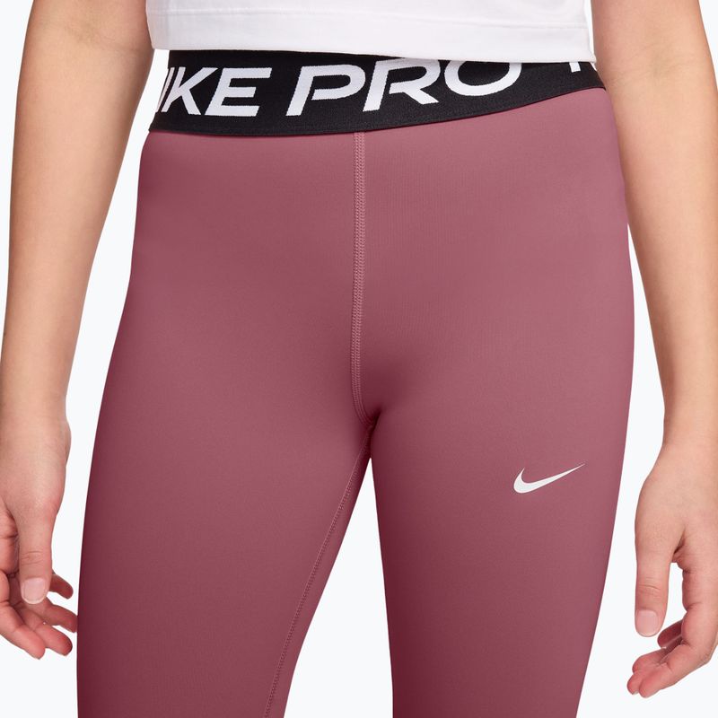 Vaikiškos tamprės Nike Pro pink smoke/white 3