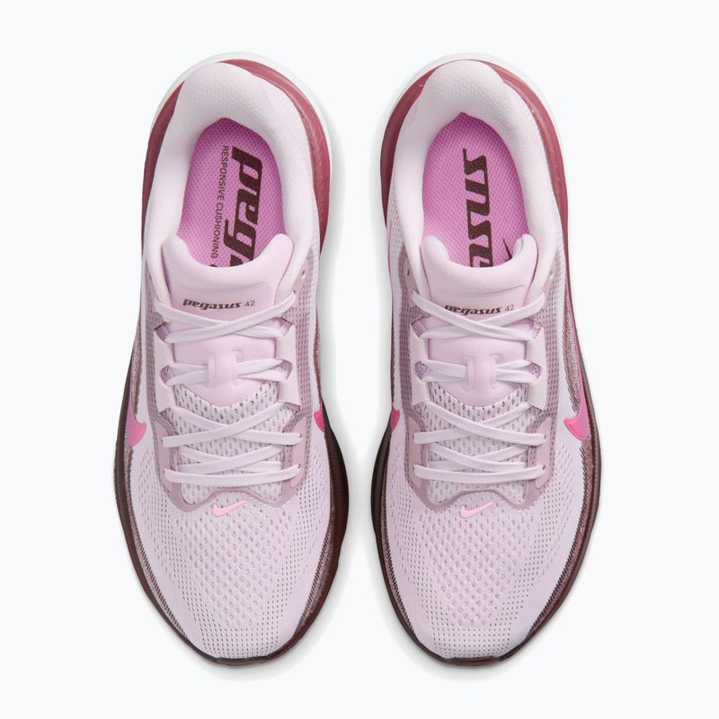 Moteriški bėgimo batai Nike Pegasus 42 bleached lilac/mystic dates/pink rise 5
