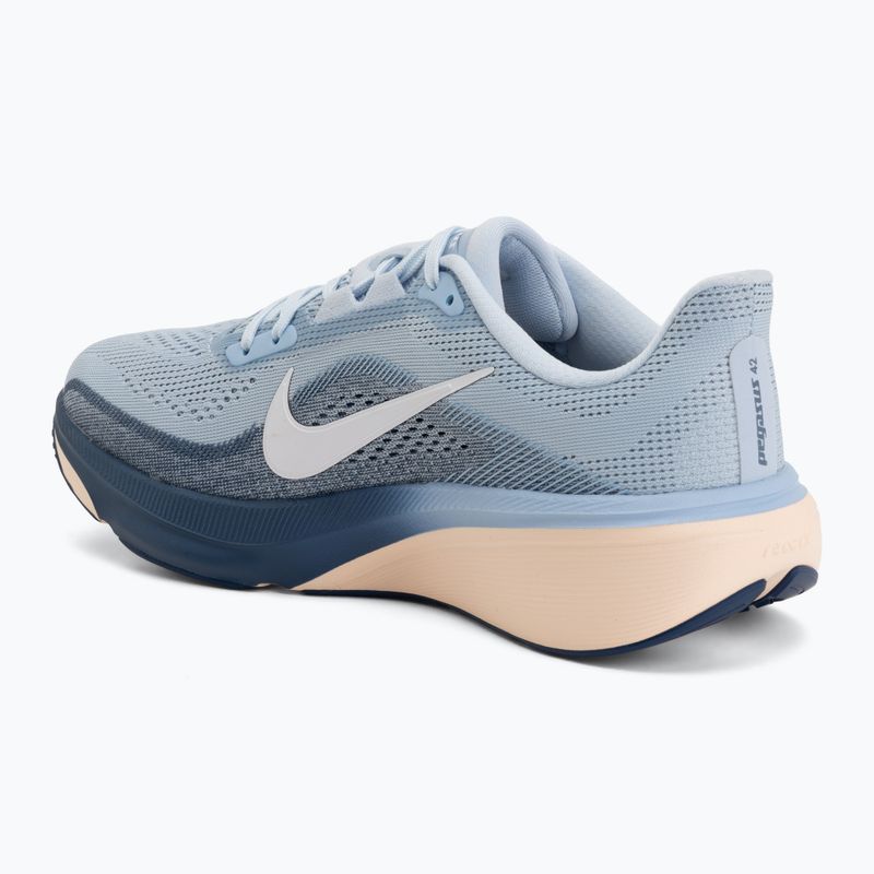 Moteriški bėgimo batai Nike Pegasus 42 hydrogen blue/mystic navy/aluminum/white 3
