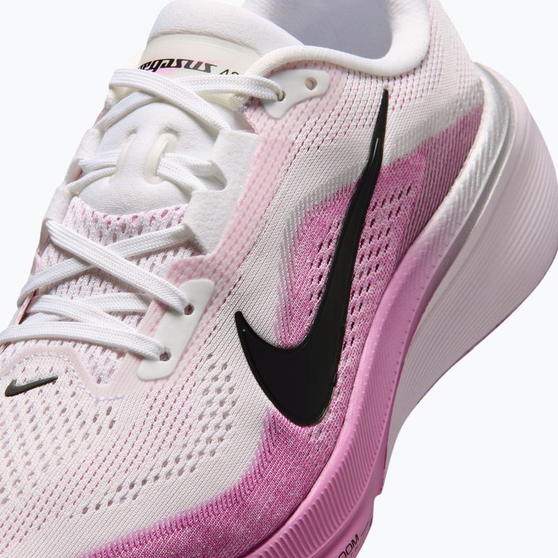 Moteriški bėgimo batai Nike Pegasus 42 white/light magenta/bleached lilac/black 7
