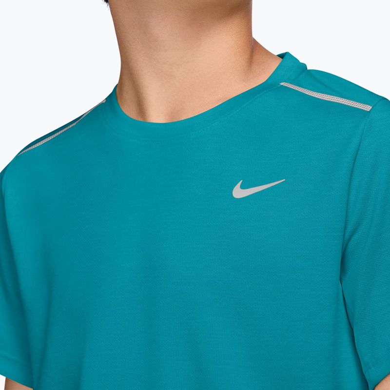 Vaikiški marškinėliai Nike Miler bright spruce/energy/heather 3