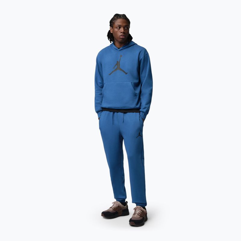 Vyriškos kelnės Jordan Fleece true blue/black 2