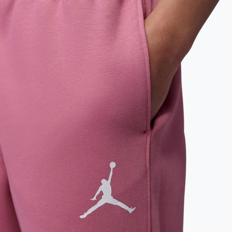Moteriškos kelnės Jordan Fleece desert berry/white 4