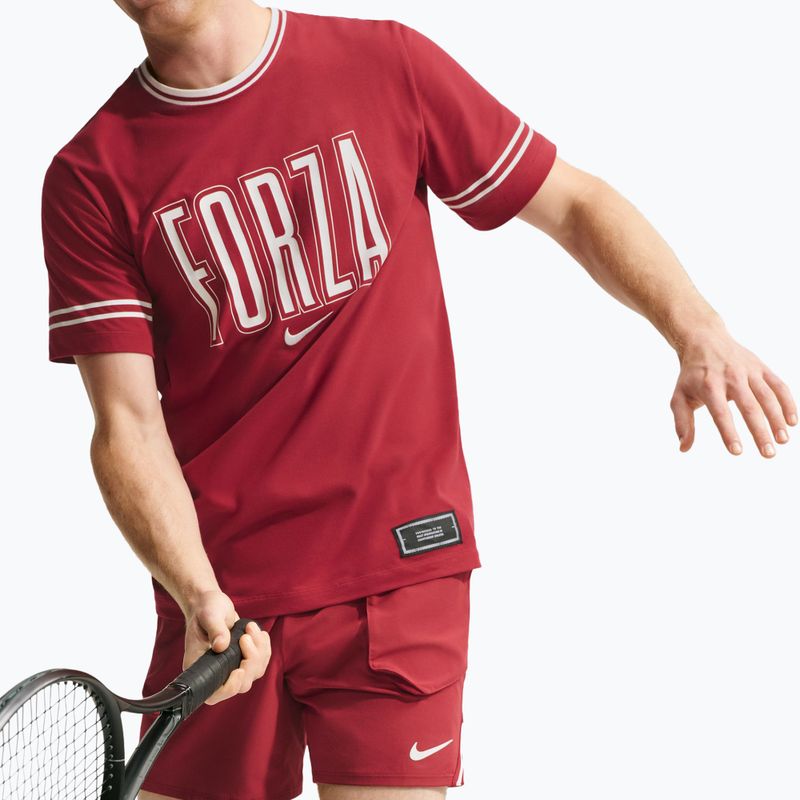 Polo marškinėliai Nike Court Dri-Fit Team Red 4