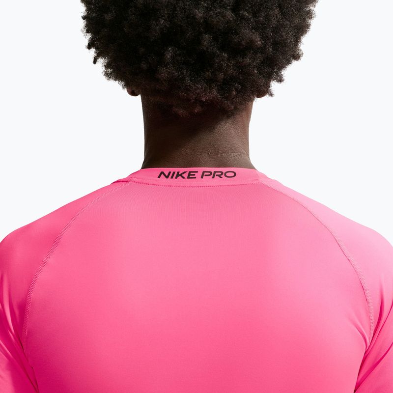 Vyriški treniruočių marškinėliai Nike Pro hyper pink/black 4