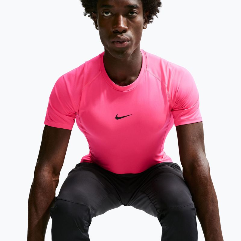 Vyriški treniruočių marškinėliai Nike Pro hyper pink/black 5