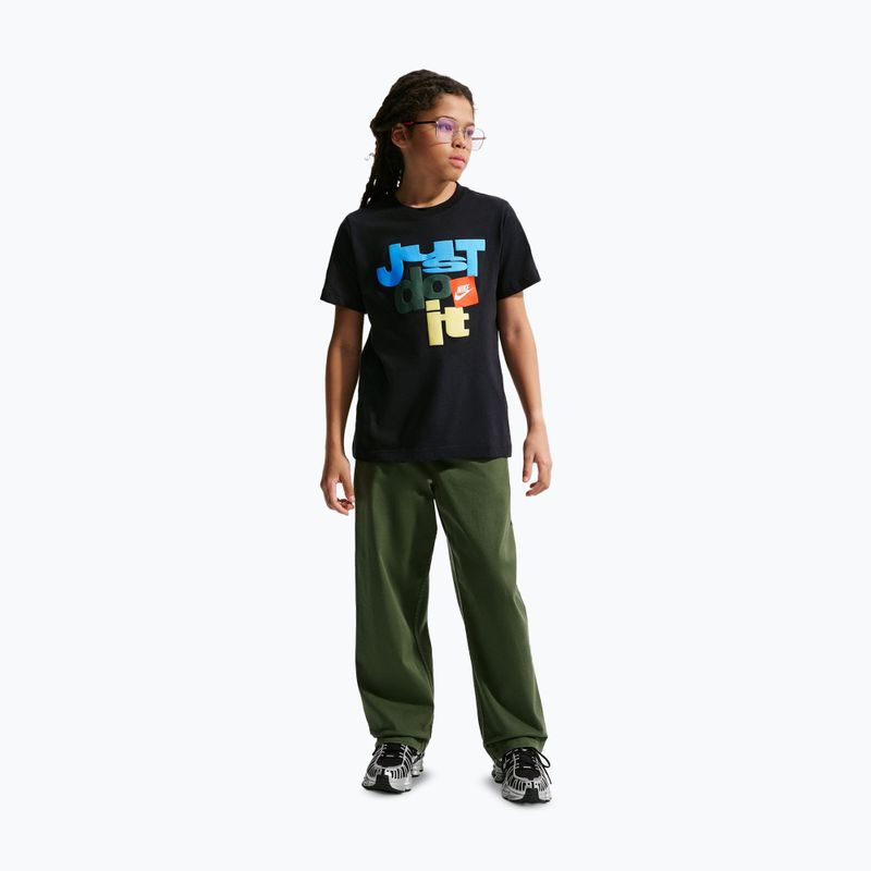 Vaikiški marškinėliai Nike Sportswear Club black 2
