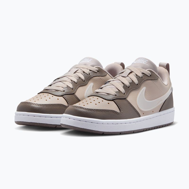 Vaikiški batai Nike Court Borough Low moon particle/cave stone/white/white 3