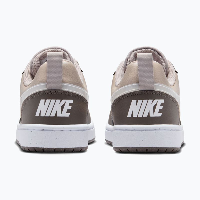 Vaikiški batai Nike Court Borough Low moon particle/cave stone/white/white 4