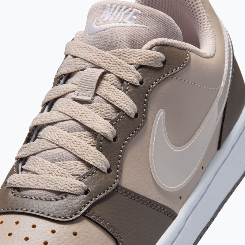 Vaikiški batai Nike Court Borough Low moon particle/cave stone/white/white 7