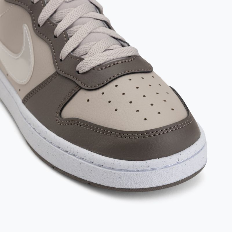 Nike Court Borough Low mėnulio dalelė/urvo akmuo/balta/balta 7