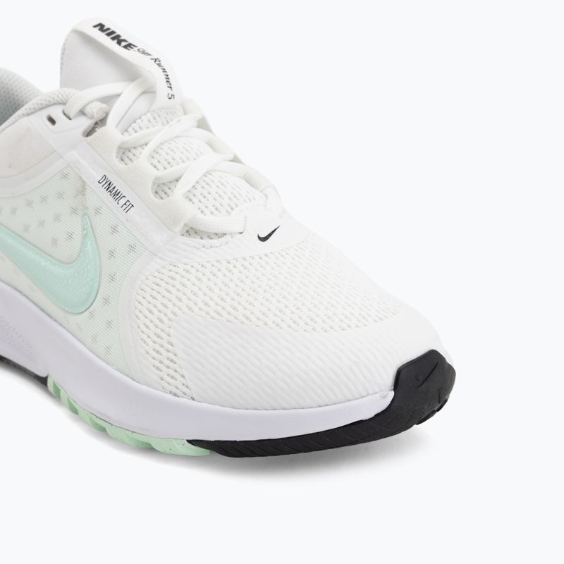 Bėgimo bateliai Nike Star Runner 5 summit white/black/arctic green 7