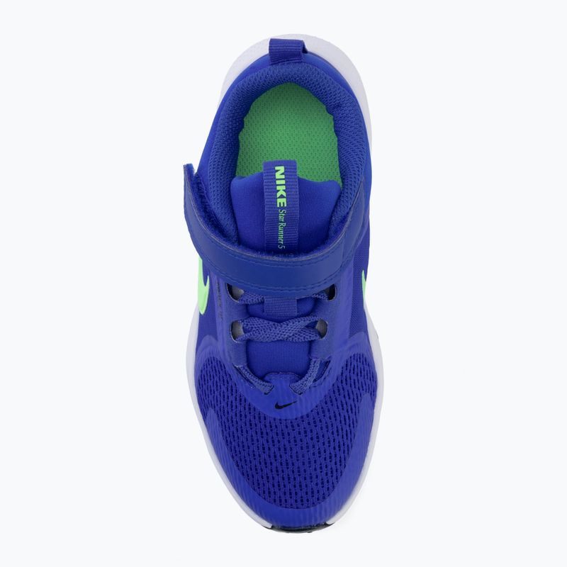 Vaikiški batai Nike Star Runner 5 racer blue/midnight navy/illusion green 5