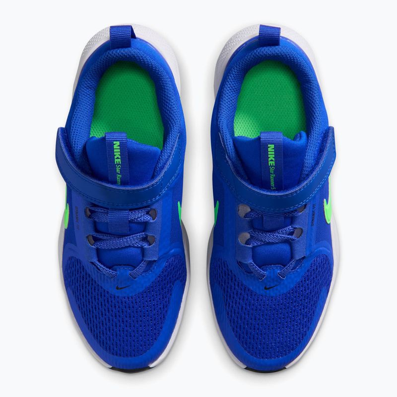 Vaikiški batai Nike Star Runner 5 racer blue/midnight navy/illusion green 4