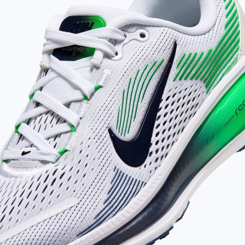 Bėgimo bateliai Nike Vomero 18 white/green spark/midnight navy 5