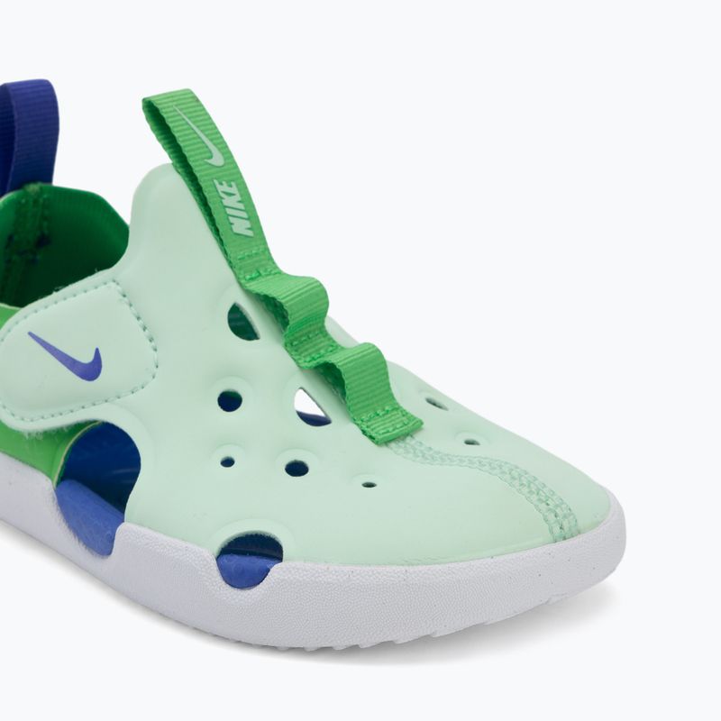 Vaikiškos basutės Nike Sunray Protect 4 Arctic Green/Green Spark/Racer Blue 7