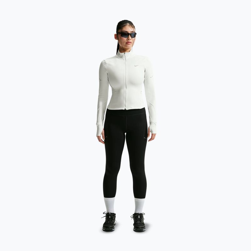 Moteriškas bėgimo džemperis Nike Swift Dri-Fit Full Zip sail 2