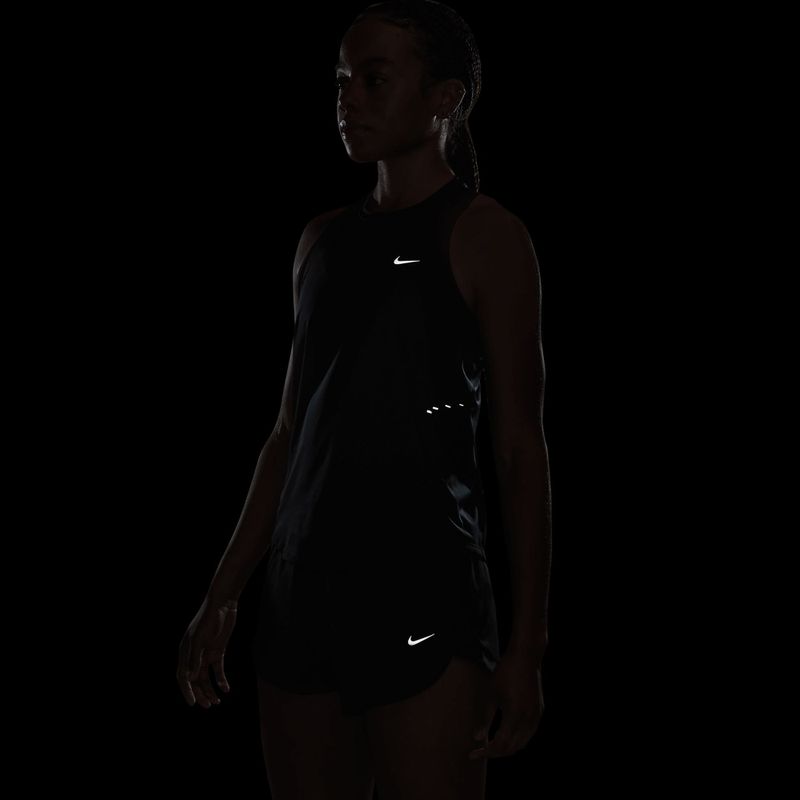 Moteriški bėgimo marškinėliai Nike Swift Dri-Fit Tank Top black 8
