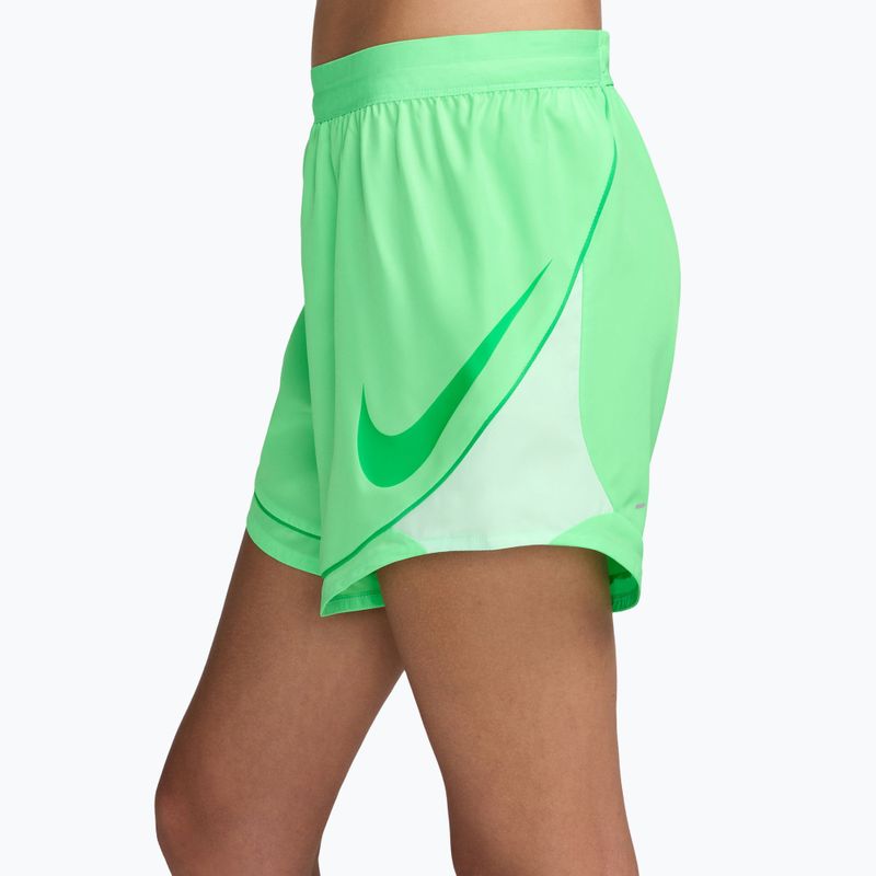 Moteriški bėgimo šortai Nike Tempo Dri-Fit Unlined illusion green/barely green/green spark 3