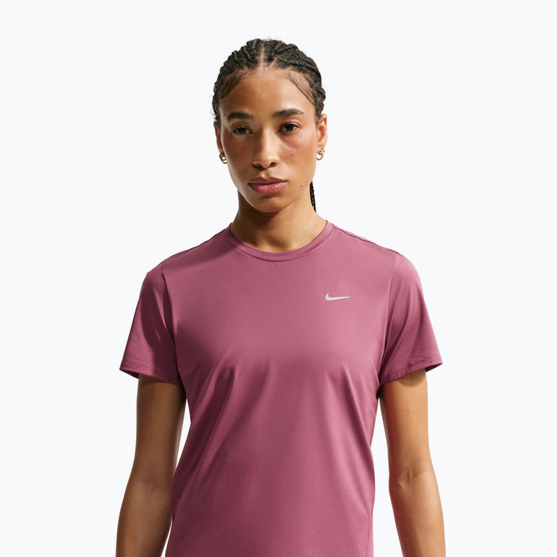 Moteriški bėgimo marškinėliai Nike Swift Dri-Fit pink smoke 4