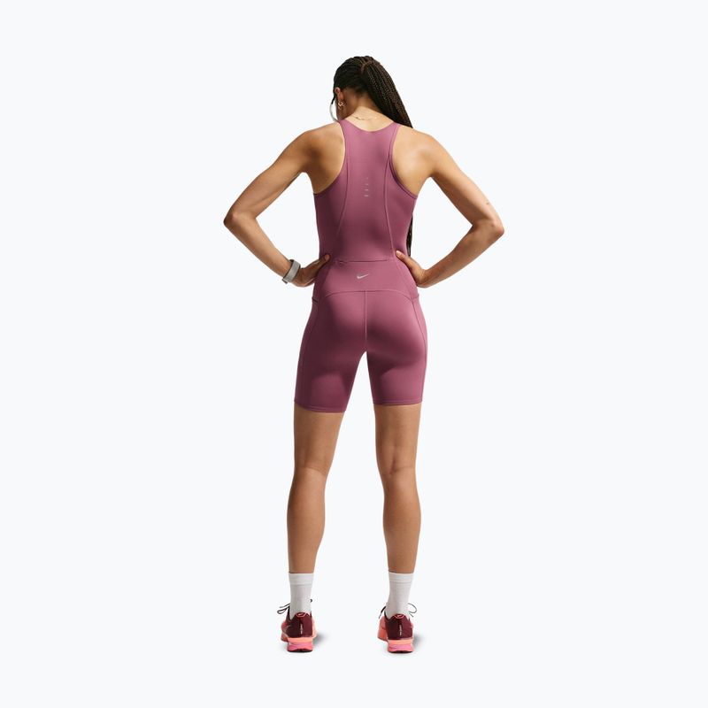 Kombinezon do biegania damski Nike Swift Dri-Fit pink smoke 3