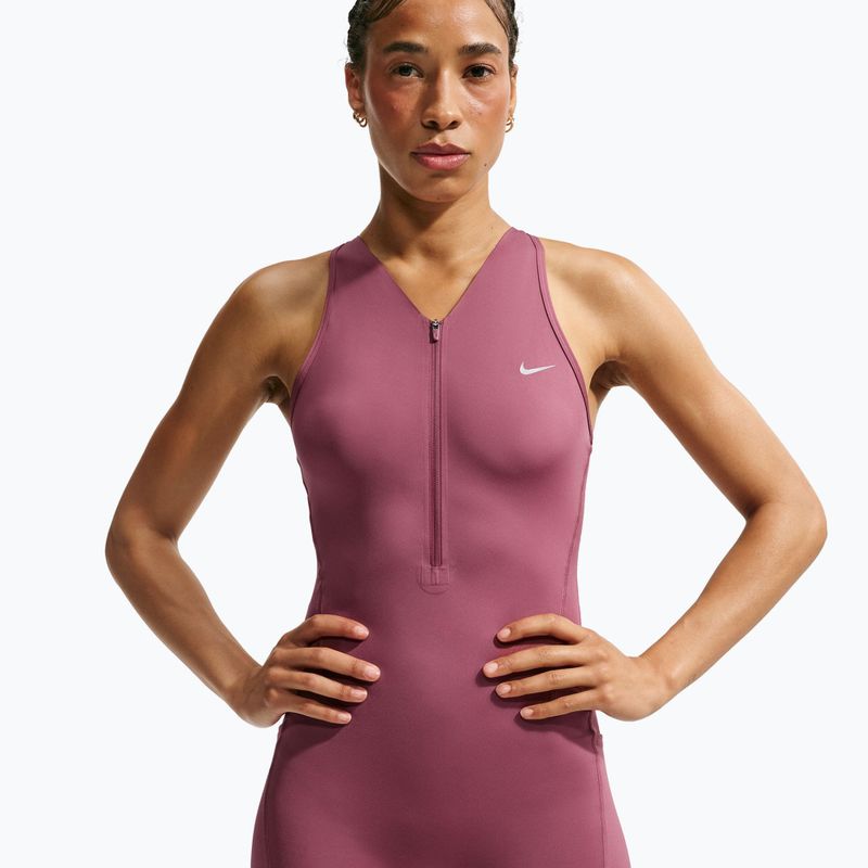 Kombinezon do biegania damski Nike Swift Dri-Fit pink smoke 4