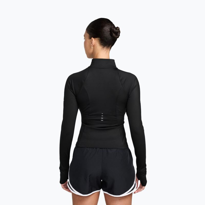 Moteriškas bėgimo džemperis Nike Swift Dri-Fit Full Zip black 2