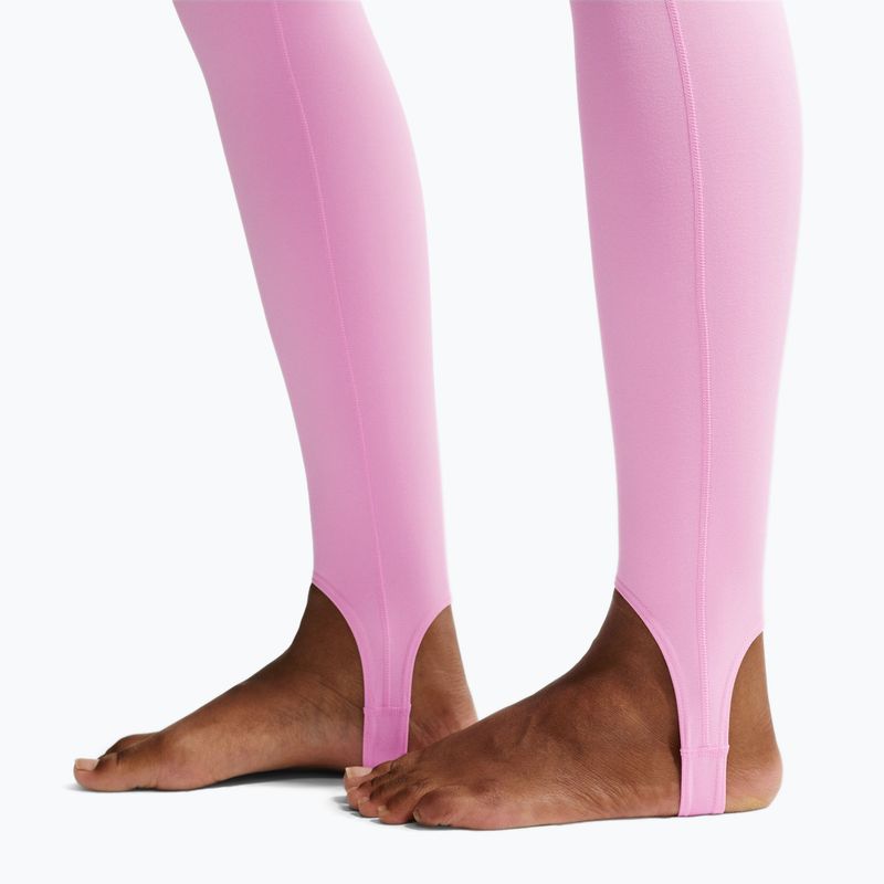Moteriškos treniruočių tamprės Nike One pink rise/white 7