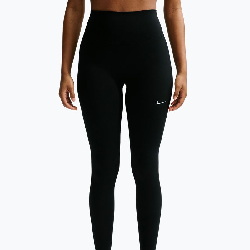 Moteriškos treniruočių tamprės Nike One black/white 4