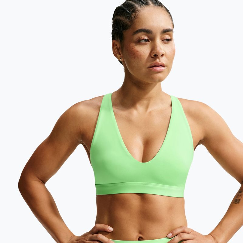 Sportinė liemenėlė Nike Indy Strappy illusion green/black