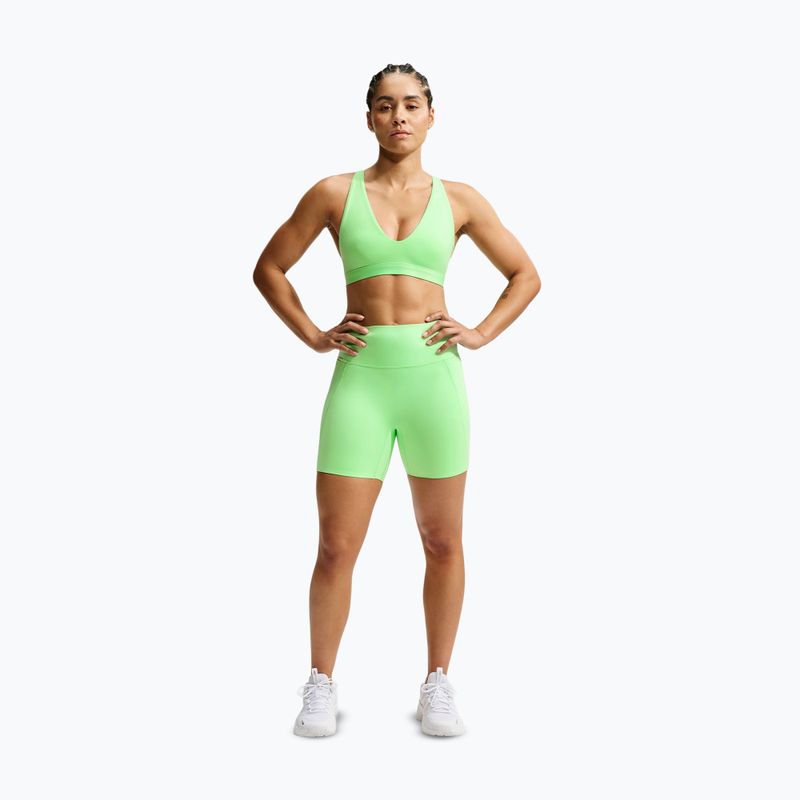 Sportinė liemenėlė Nike Indy Strappy illusion green/black 2