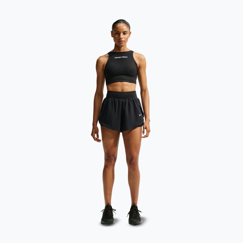 Moteriški treniruočių šortai Nike Pro Sculpt black/white 2