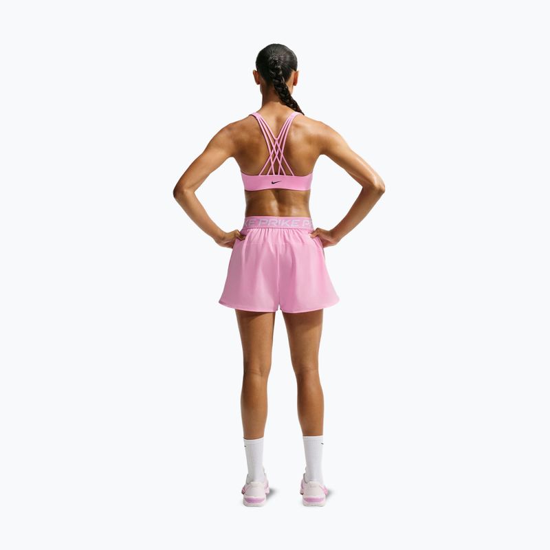 Sportinė liemenėlė Nike Indy Strappy pink rise/black 2