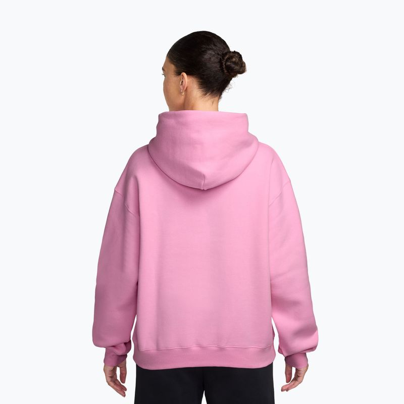 Moteriškas džemperis Nike Studio Fleece pink rise/pink smoke 2
