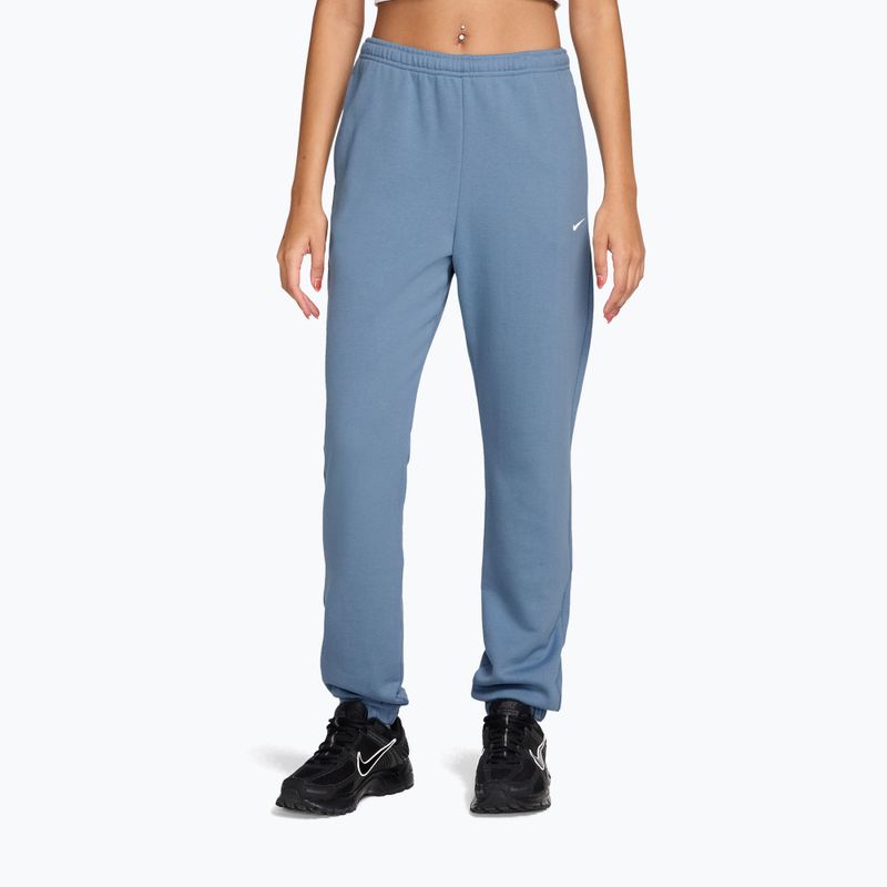 Moteriškos kelnės Nike Studio Fleece work blue/sail