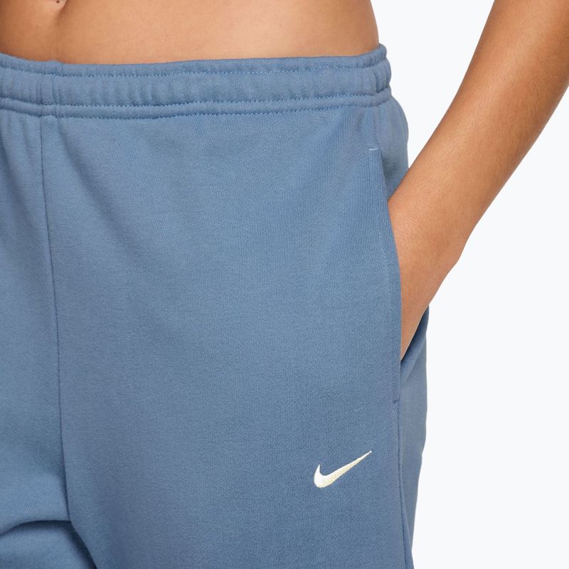 Moteriškos kelnės Nike Studio Fleece work blue/sail 3