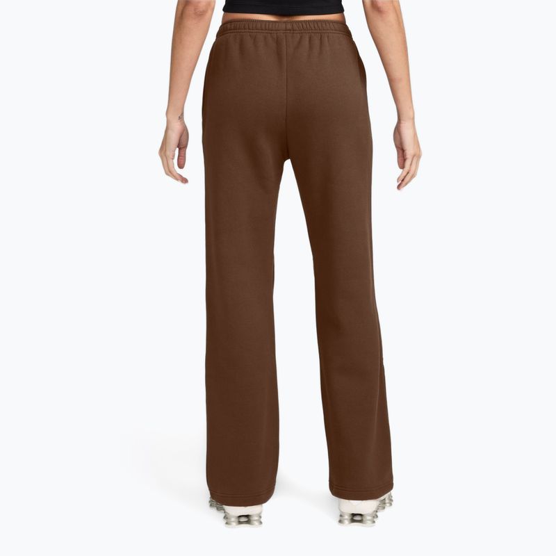 Moteriškos kelnės Nike Studio Fleece cacao wow/sail 2