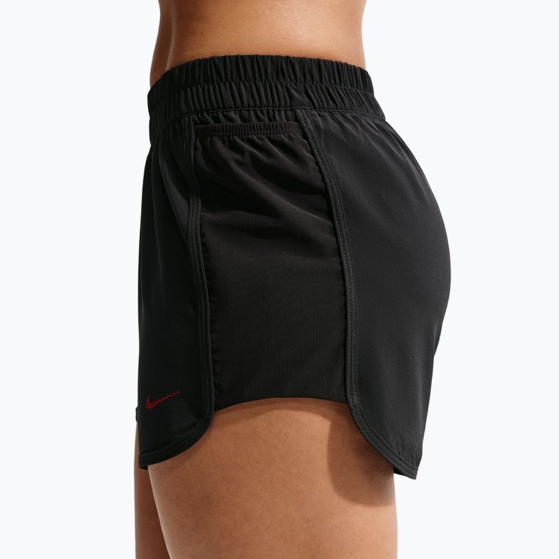 Moteriški treniruočių šortai Nike One black/black/university red 5