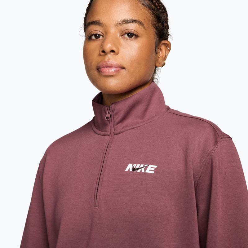 Moteriškas treniruočių džemperis Nike Studio Fleece Sport pink smoke/mystic dates/white 3