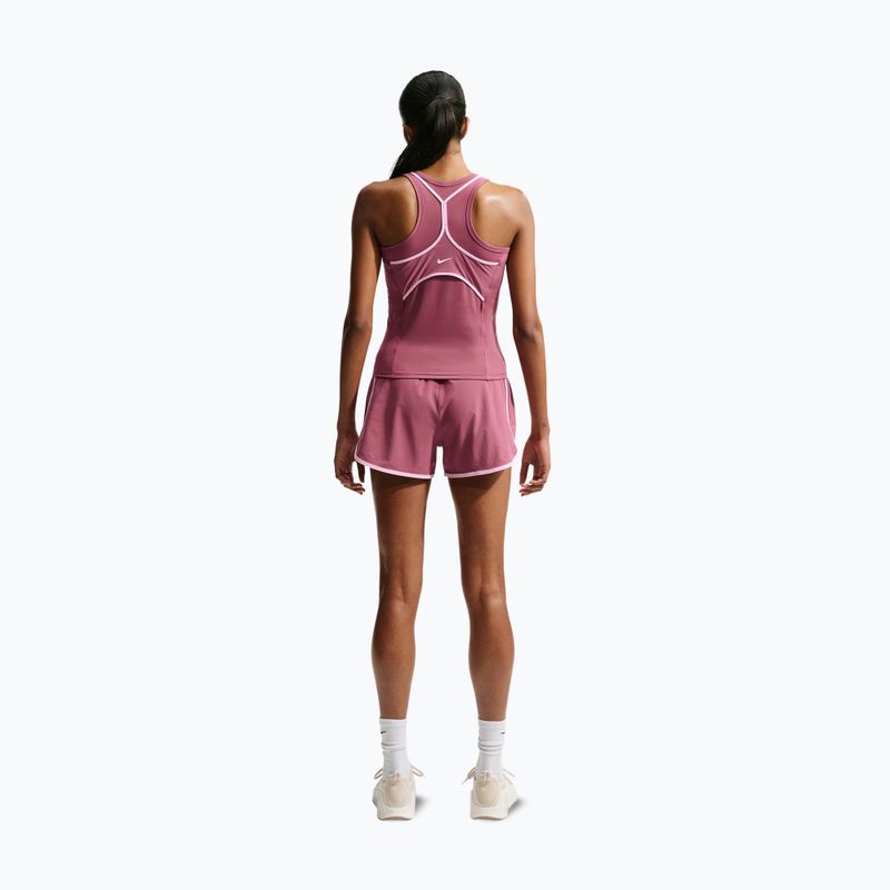 Moteriški treniruočių šortai Nike One pink smoke/pink rise/mystic dates 2