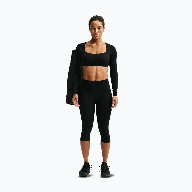 Sportinė liemenėlė Nike Zenvy black/cool grey 2