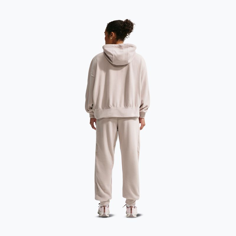 Moteriškas treniruočių džemperis Nike One Therma-FIT Oversized cream Ii/white 3