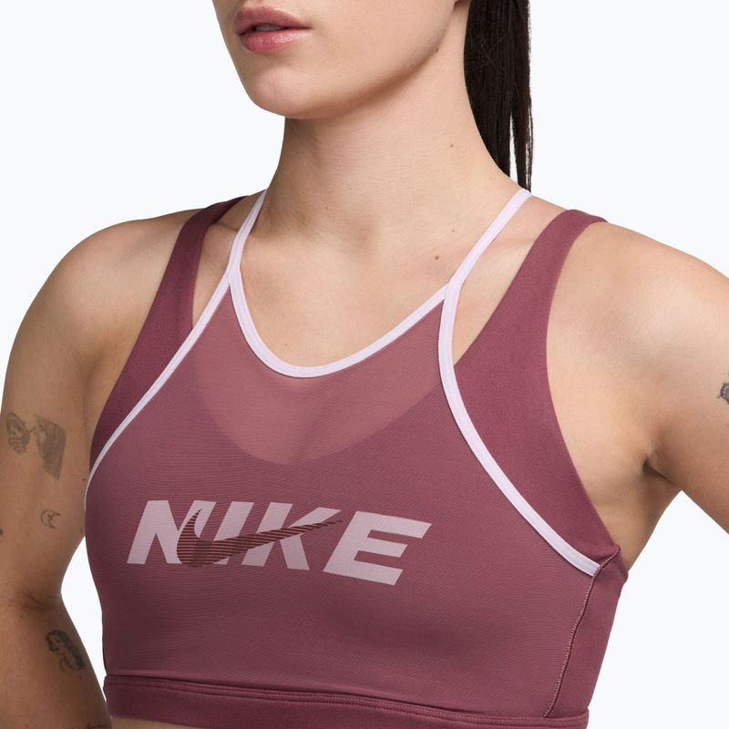 Sportinė liemenėlė Nike One pink smoke/bleached lilac/mystic dates 3