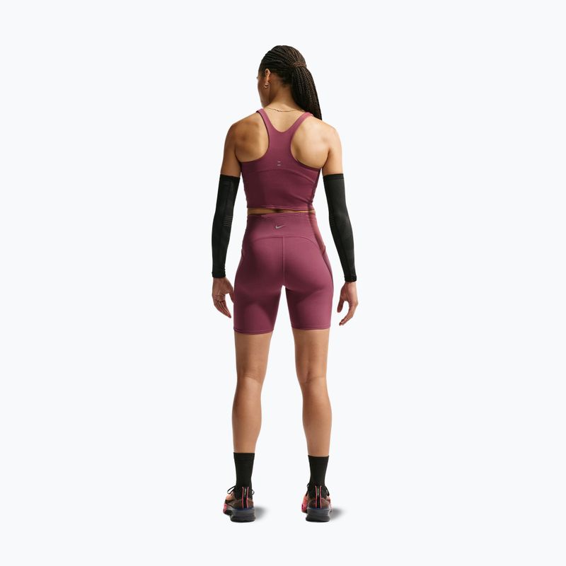 Moteriški bėgimo šortai Nike Swift pink smoke 3
