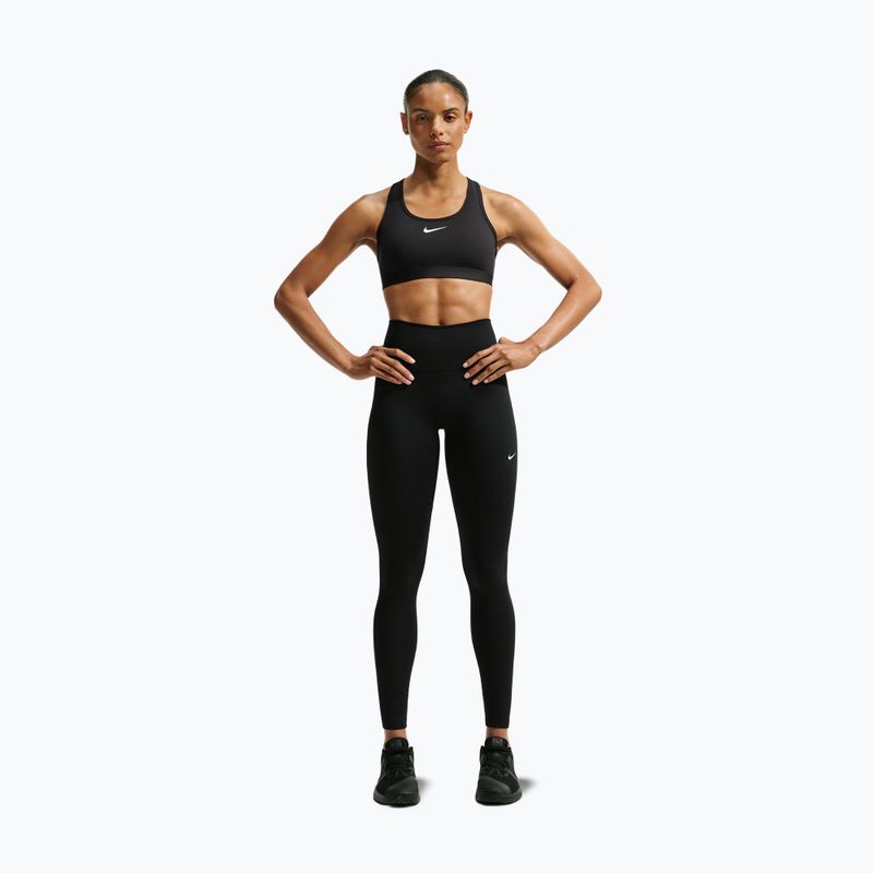 Moteriškos tamprės Nike One black/black/university red/white 2