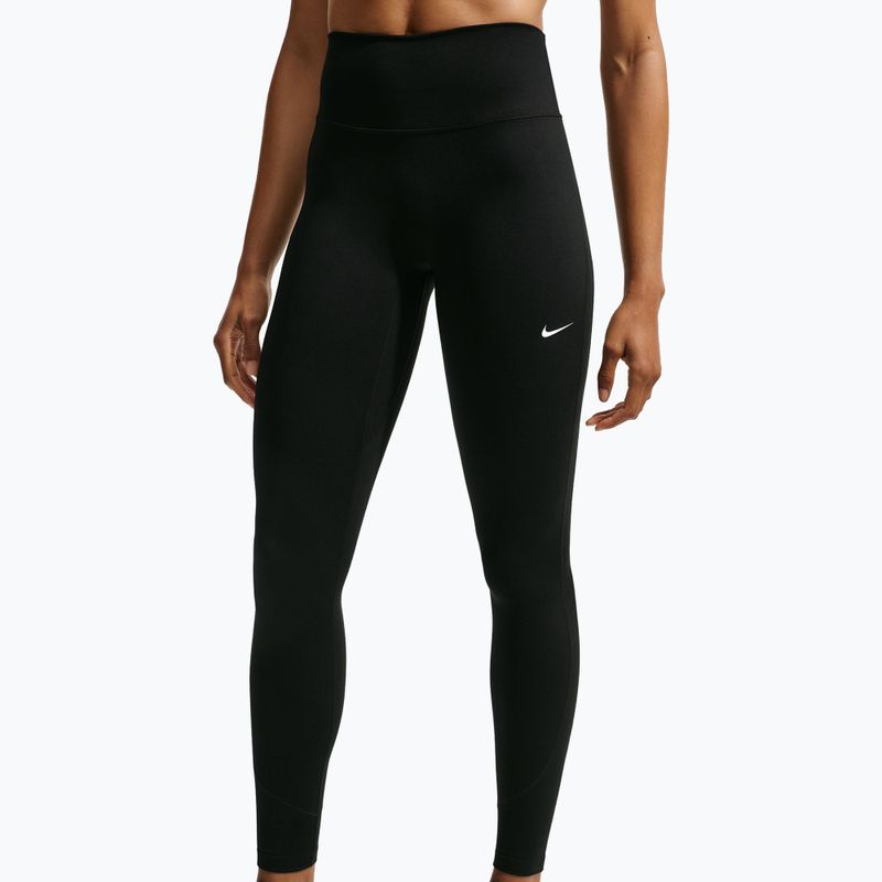 Moteriškos tamprės Nike One black/black/university red/white 4